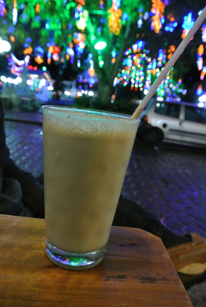 Guanabana juice with milk in Jardin.
